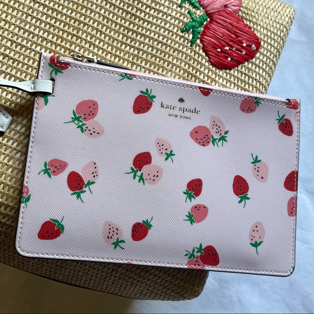Kate Spade Picnic in the Park Small Tote Bag in Natural - Picture 10 of 16
